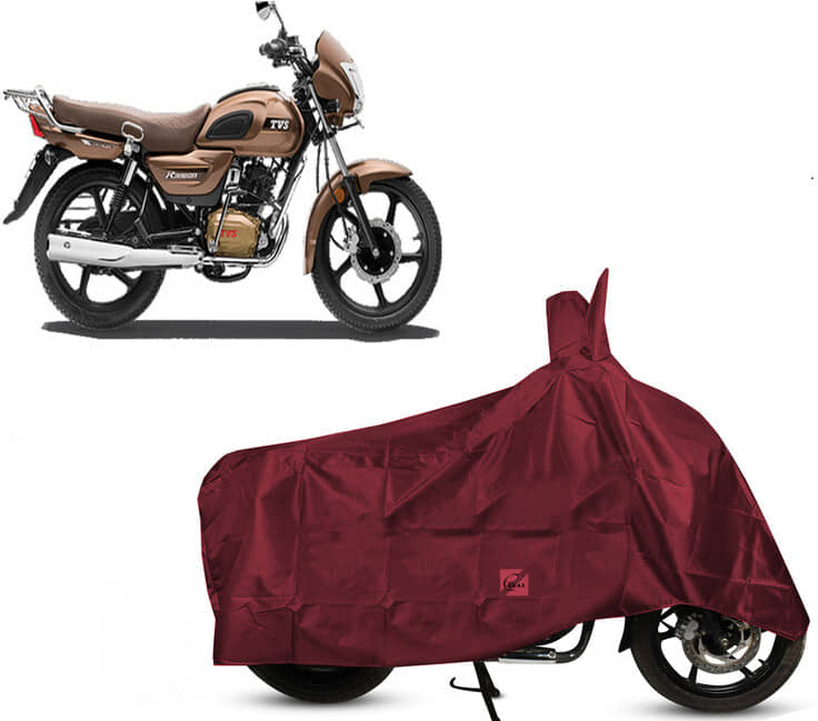 EGAL Bike Body Cover for TVS ( Pack of 1 ) , Maroon