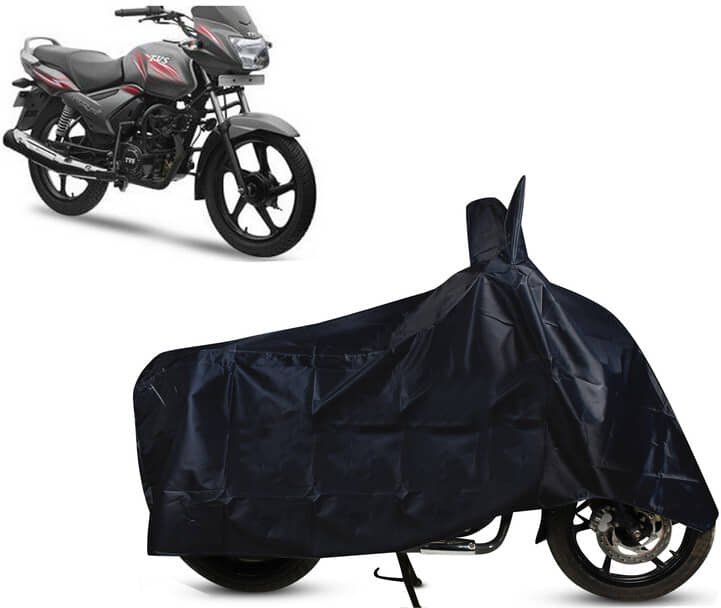 EGAL Bike Body Cover for TVS ( Pack of 1 ) , Black
