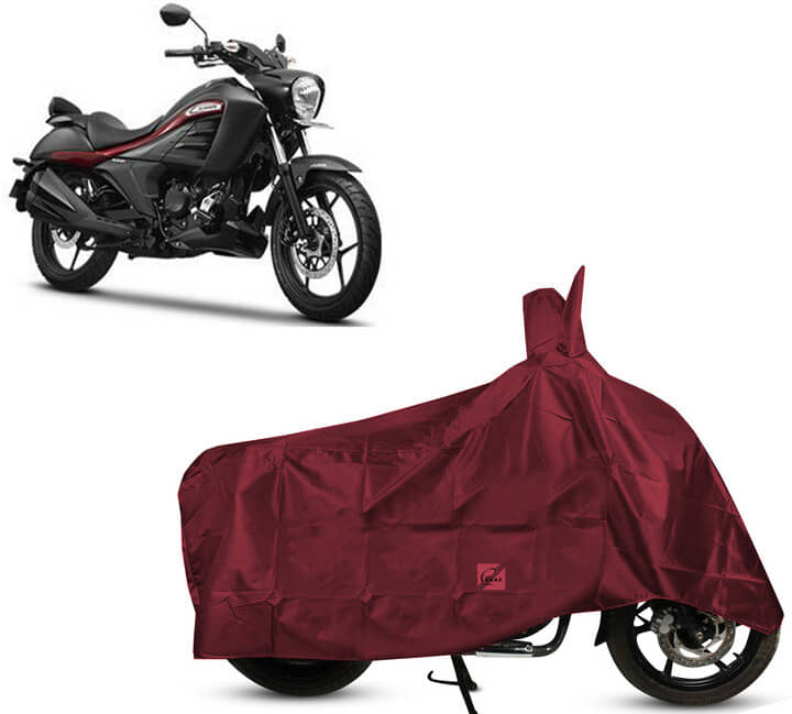 EGAL Bike Body Cover for Suzuki ( Pack of 1 ) , Maroon