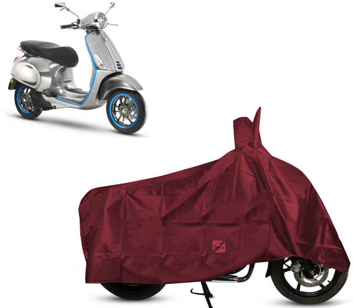 EGAL Bike Body Cover for Vespa ( Pack of 1 ) , Maroon EGAL Bike Body Cover for Vespa ( Pack of 1 ) , Maroon