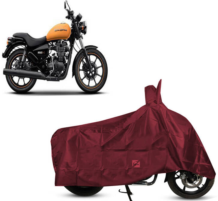 EGAL Bike Body Cover for Royal Enfield ( Pack of 1 ) , Maroon
