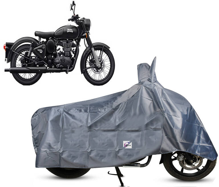 EGAL Bike Body Cover for Royal Enfield ( Pack of 1 ) , Grey