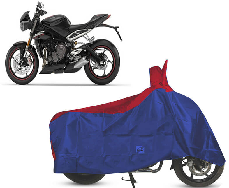 EGAL Bike Body Cover for Triumph ( Pack of 1 ) , Red