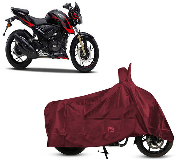EGAL Bike Body Cover for TVS ( Pack of 1 ) , Maroon