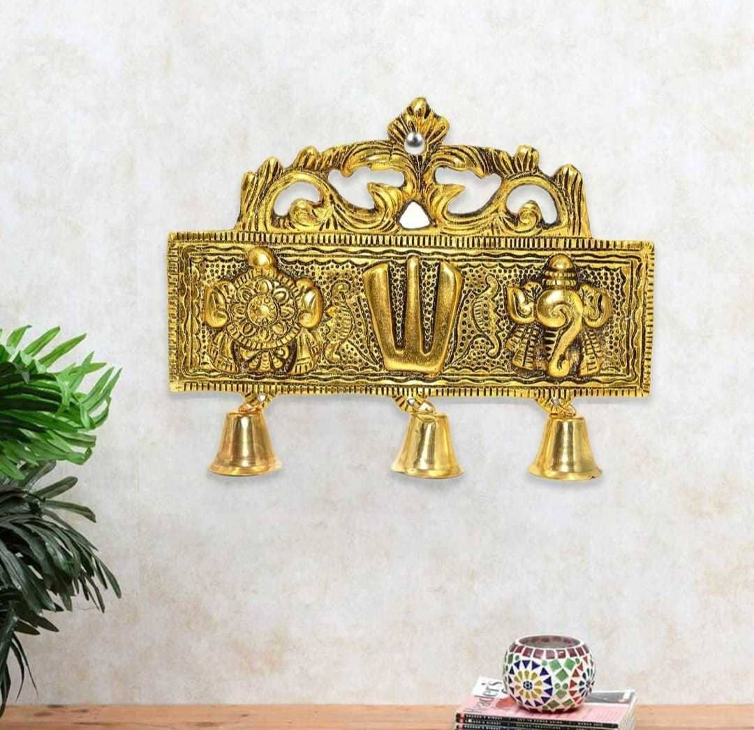 Fashion Bizz Metal Tirupati Balaji Decorative Showpiece - 16 cm