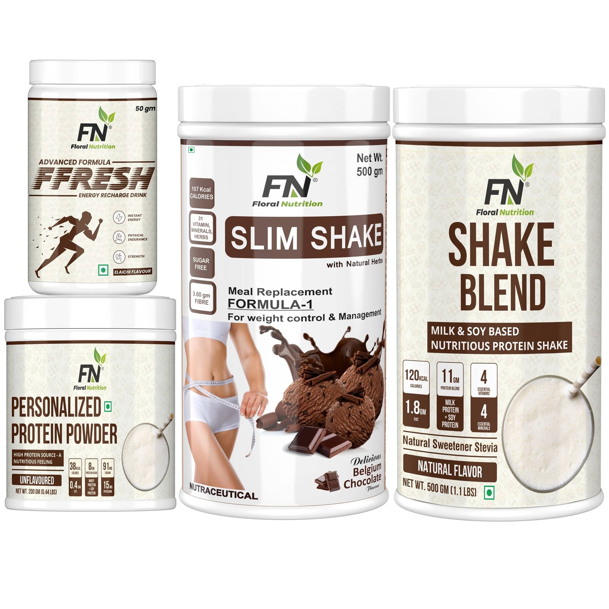 Floral Nutrition Formula 1 Shake, Shake Blend, Protein Powder, FFresh Elaichi 1250 gm Chocolate Floral Nutrition Formula 1 Shake, Shake Blend, Protein Powder, FFresh Elaichi 1250 gm Chocolate
