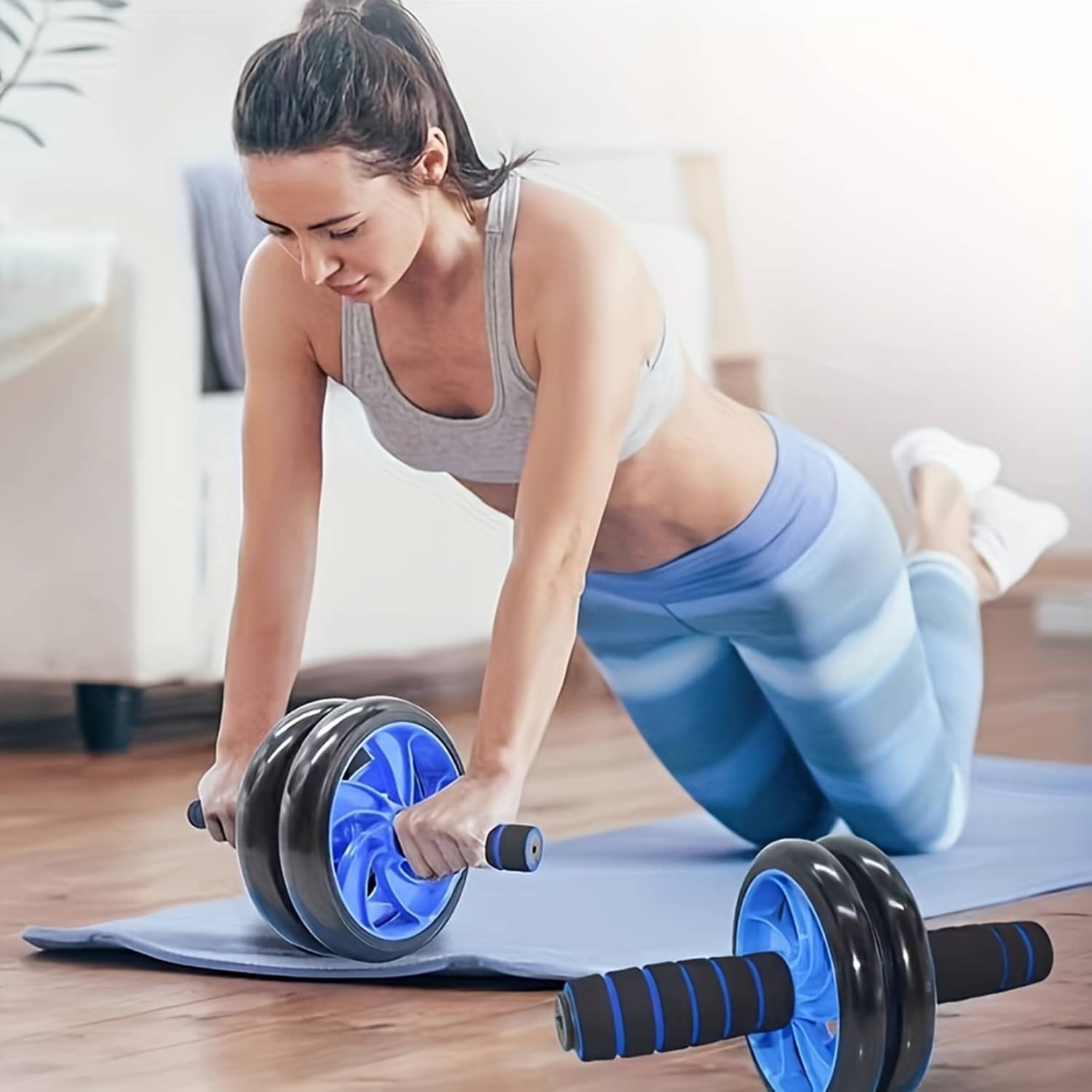 Gjshop Abs Roller ( Pack of 1 ) - Sports and Fitness Equipment | Buy online on ZillyBuy