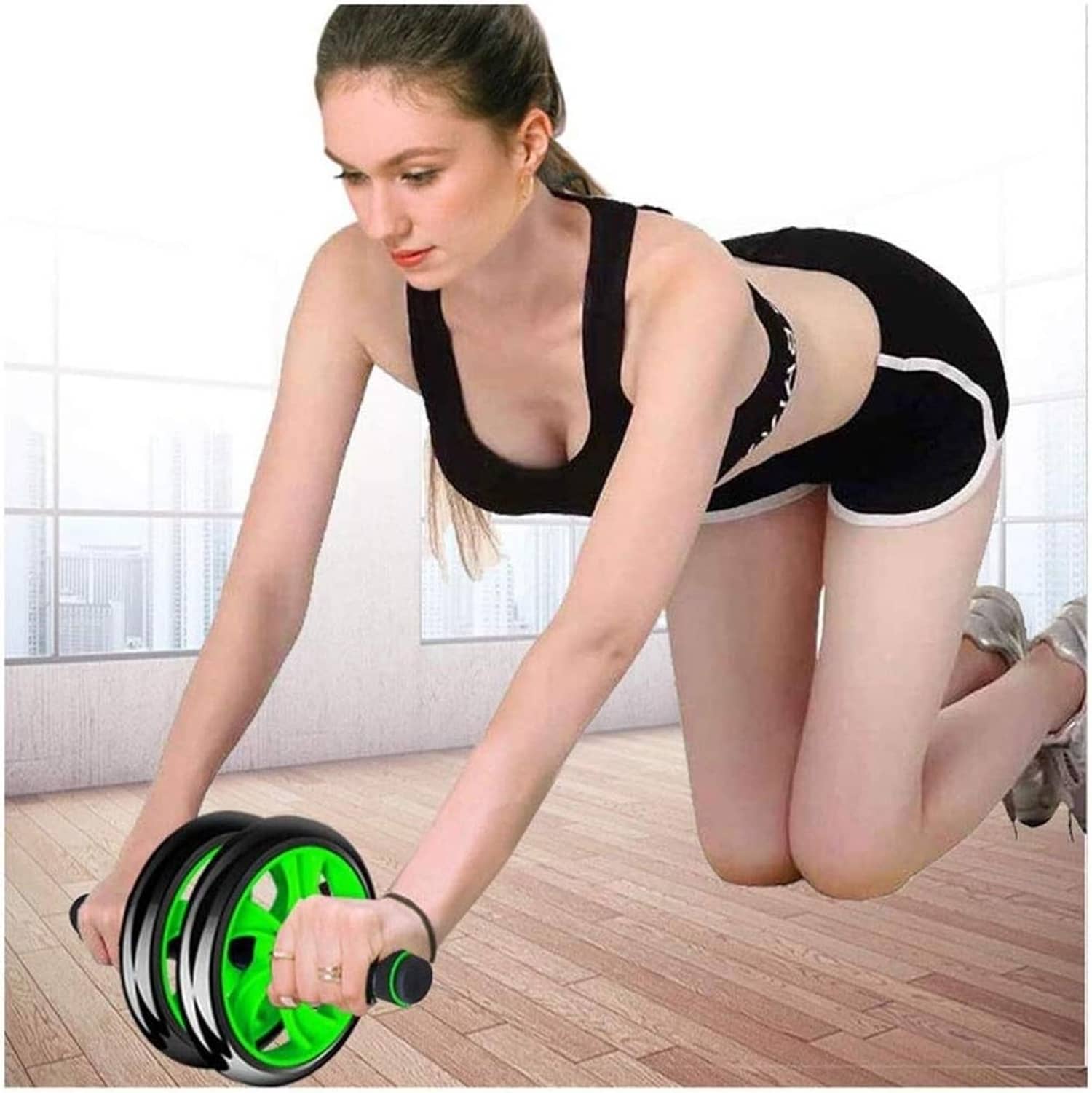 Gjshop Abs Roller ( Pack of 1 ) - Sports and Fitness Equipment | Buy online on ZillyBuy