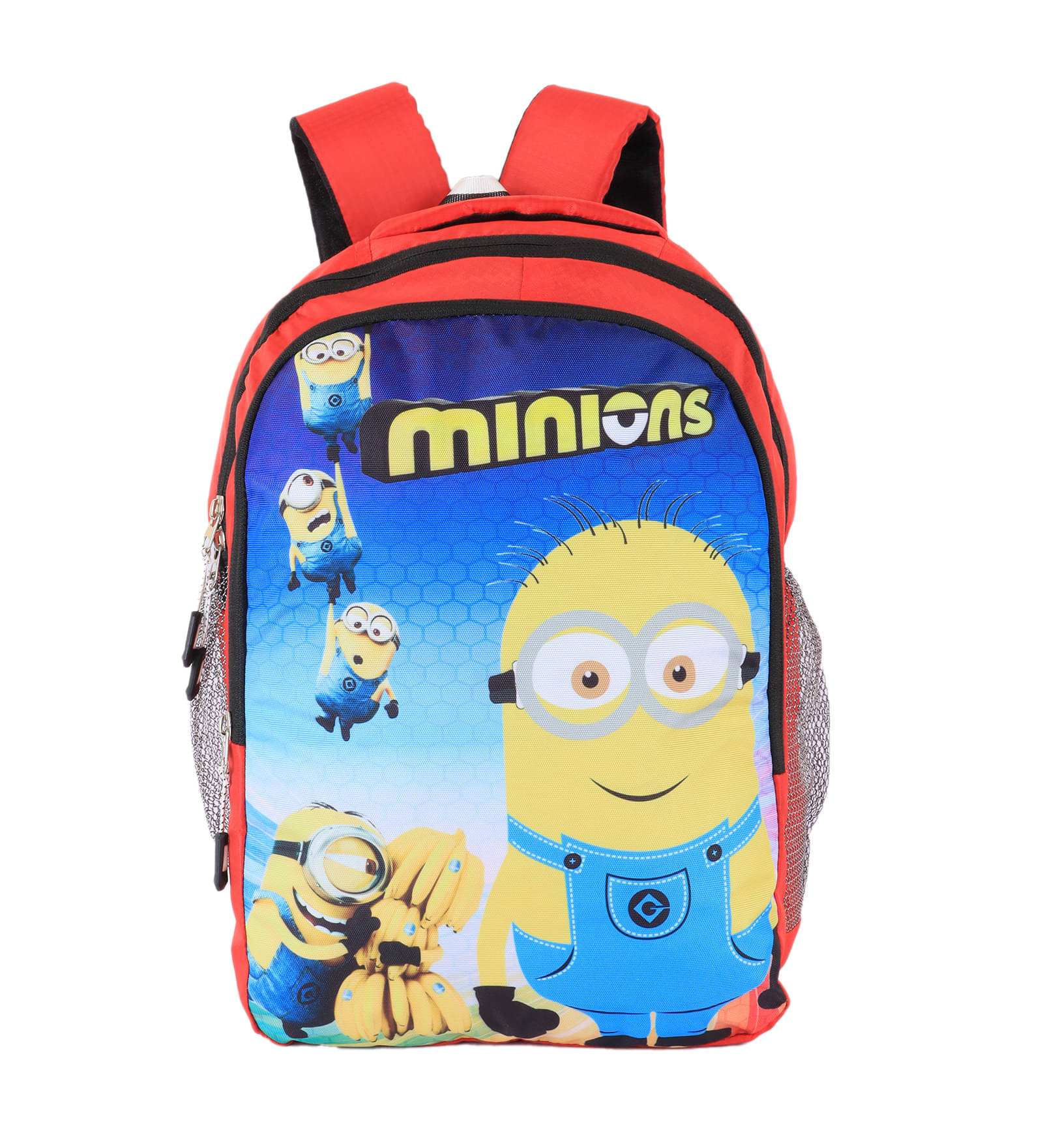     			Heaven Decor RED Polyester Backpack For Kids