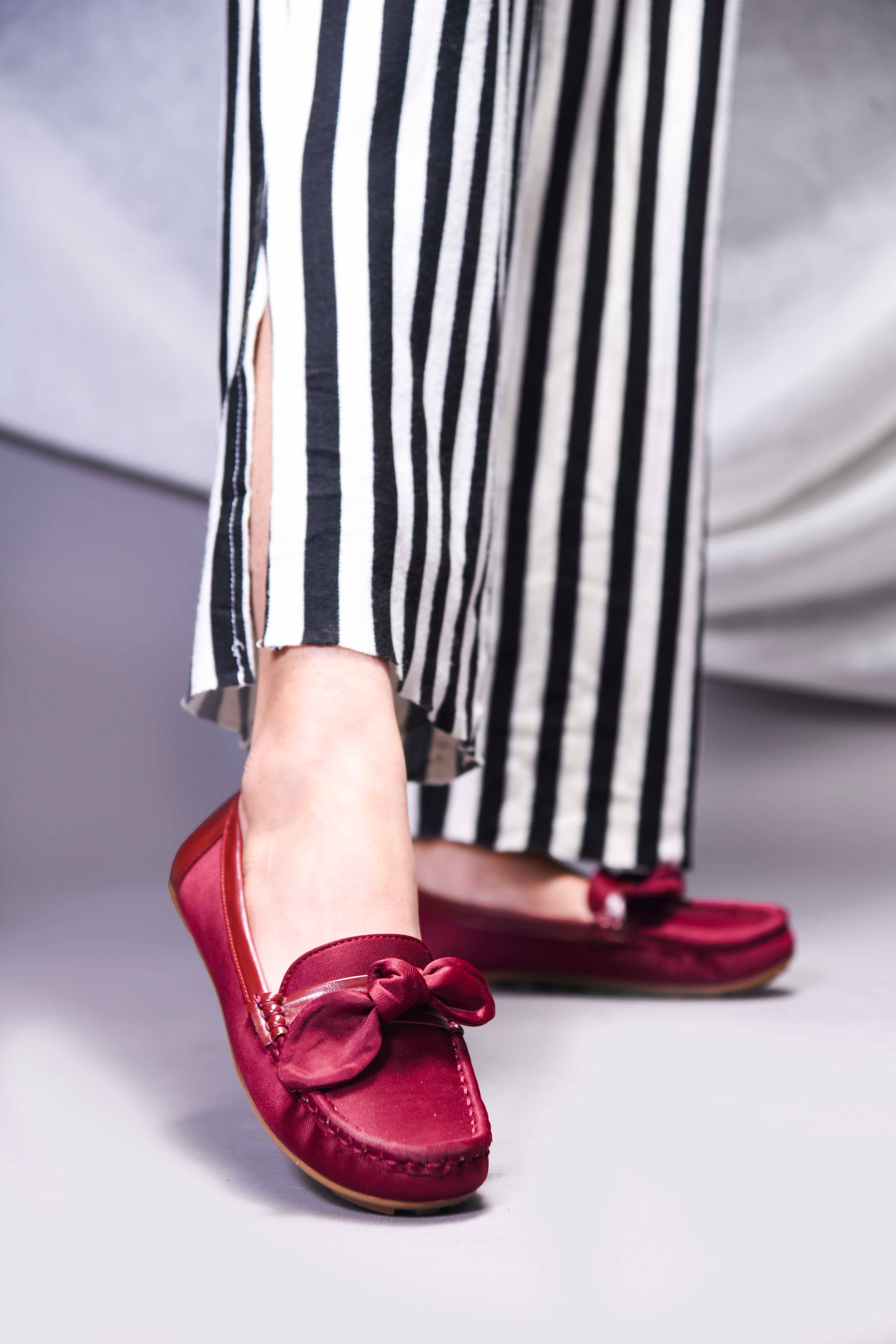     			JM Looks Maroon Women's Loafers