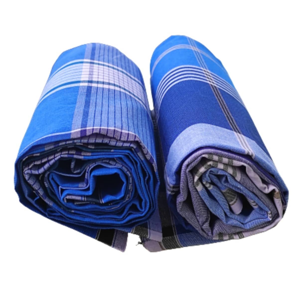 KAKUMANU Polyester Men's Lungi Multi ( Pack of 2 )