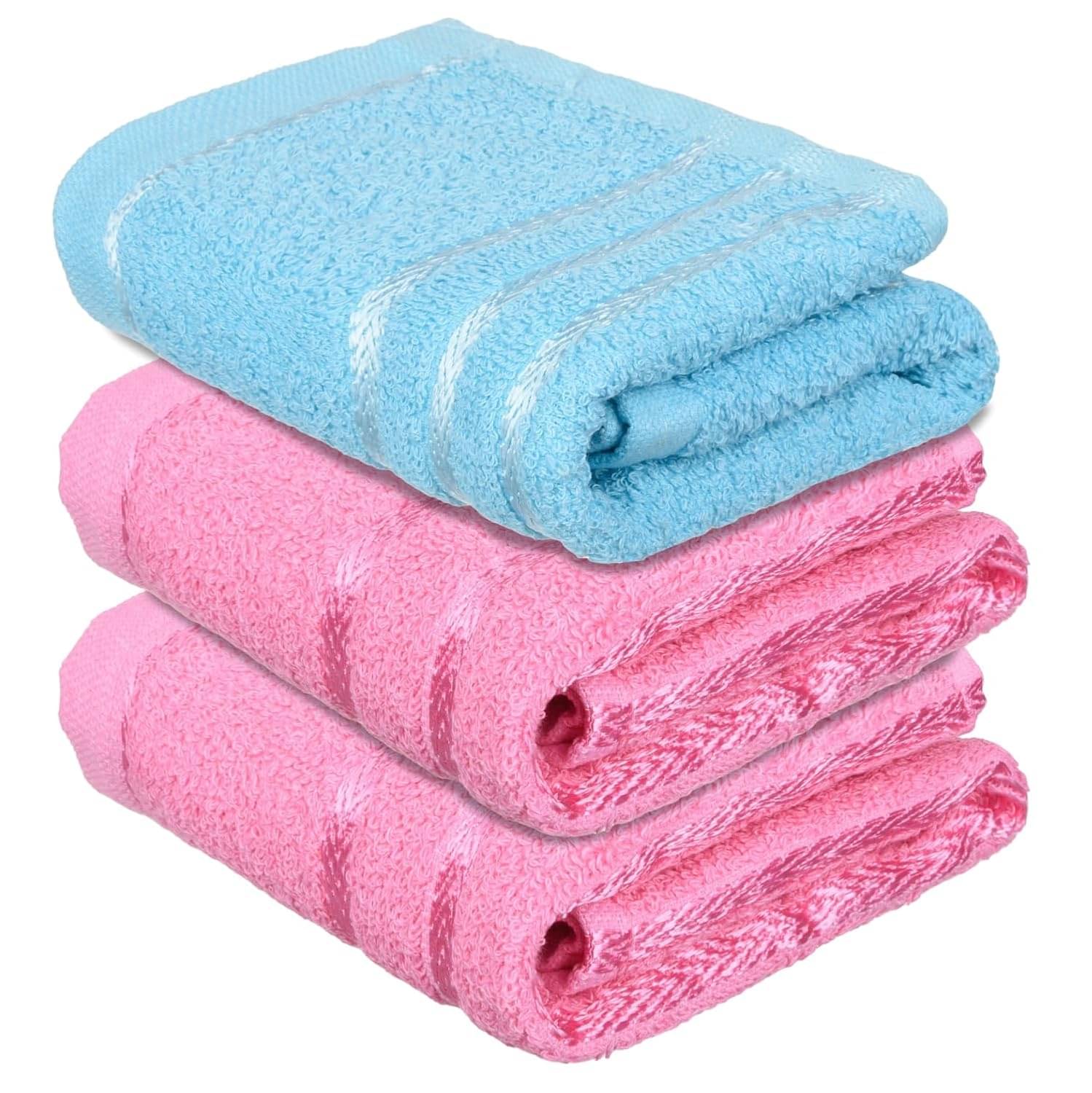 Lootnixx Pack of 3 Cotton Hand Towel ( Assorted ) 40 x 25 cm Lootnixx Pack of 3 Cotton Hand Towel ( Assorted ) 40 x 25 cm
