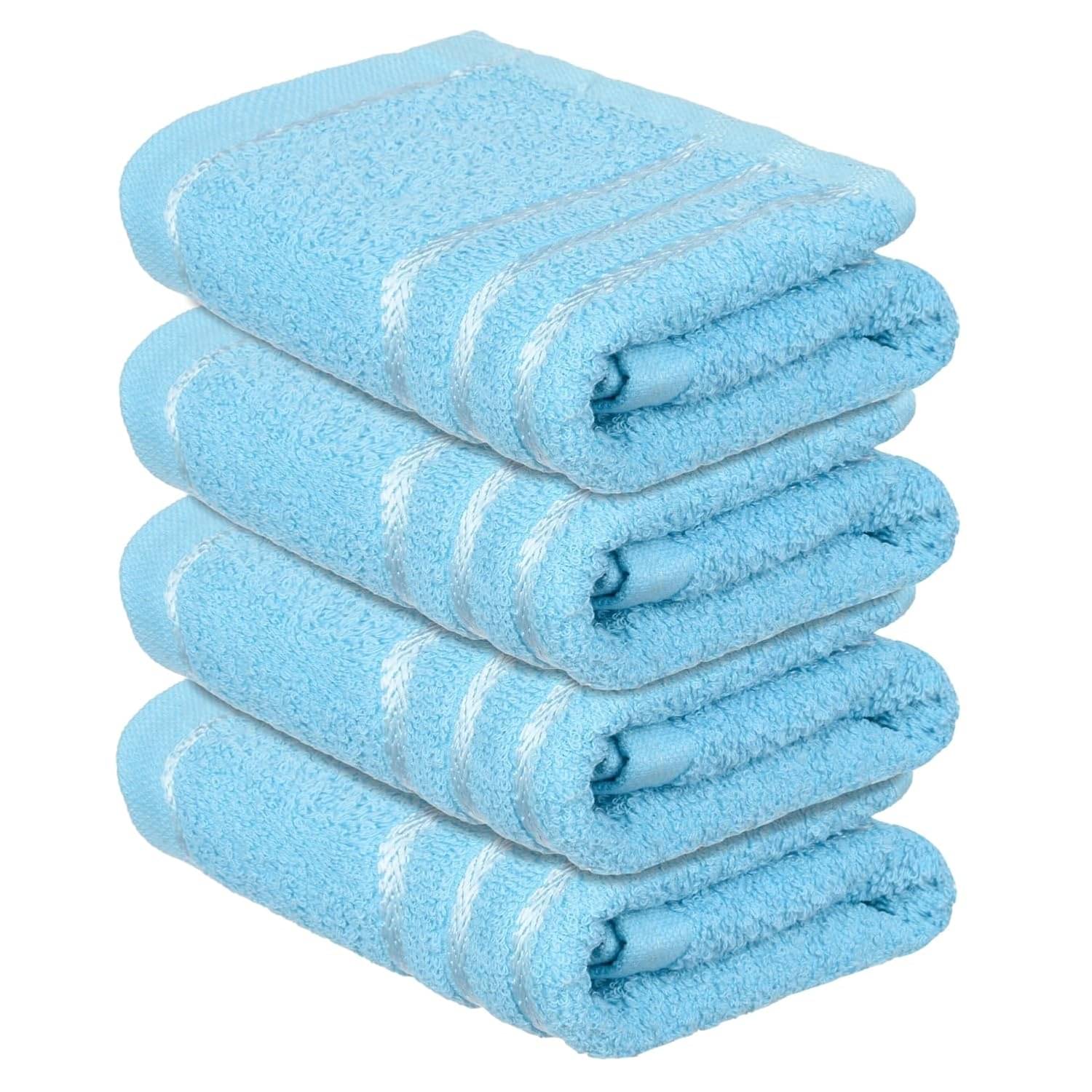 Lootnixx Pack of 4 Cotton Hand Towel ( Assorted ) 40 x 25 cm Lootnixx Pack of 4 Cotton Hand Towel ( Assorted ) 40 x 25 cm