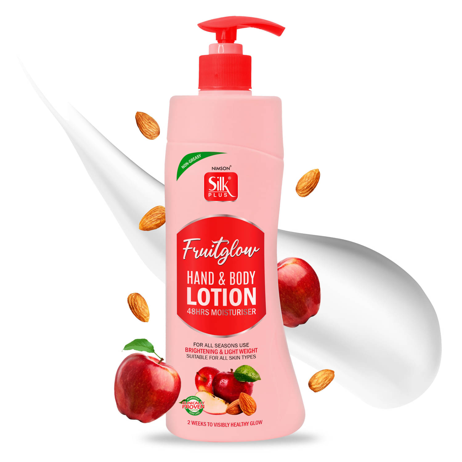     			Nimson Fruit Glow Hydrating & Skin Brightening Natural Fruit Extracts Body Lotion,450 ml (Pack of 1)
