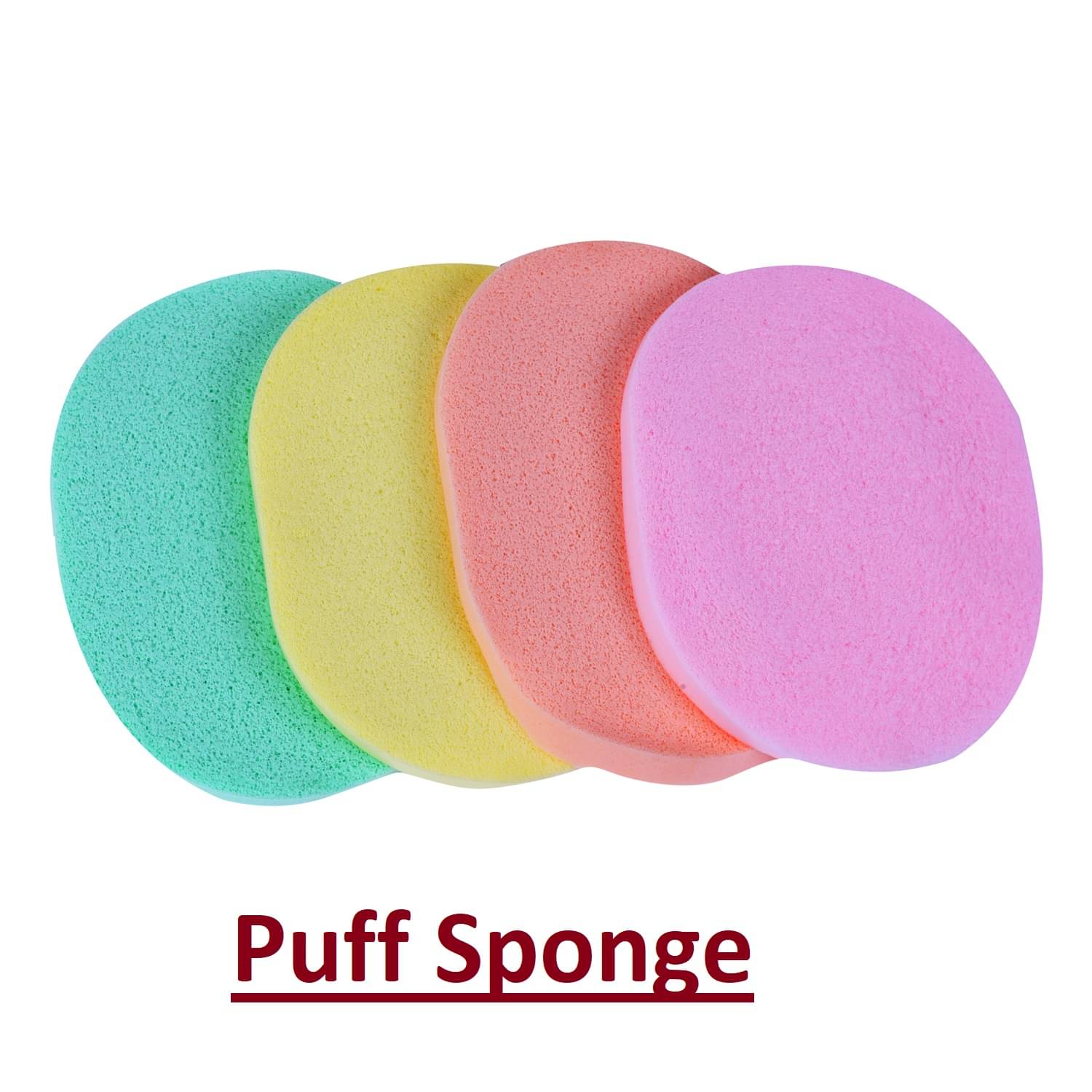     			Pinner multi color face sponge set (Pack of 4)