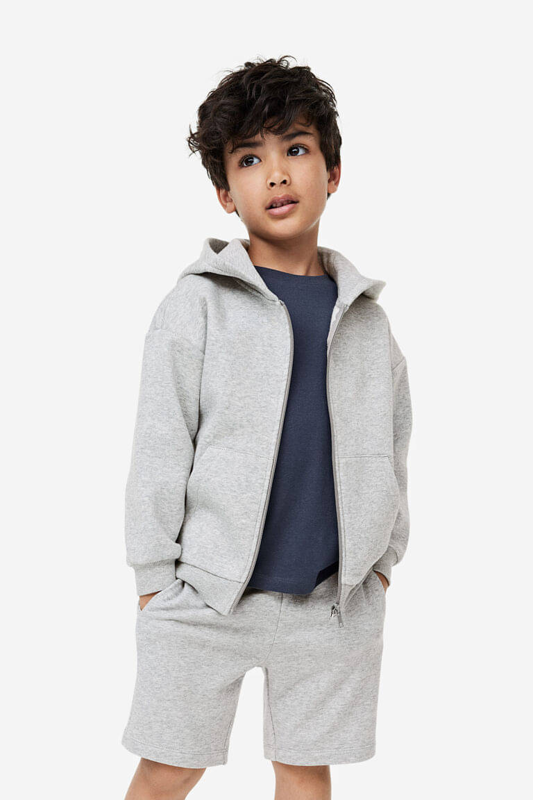     			RUNSTARS Pack of 1 Boys Fleece Sweatshirt ( Grey )
