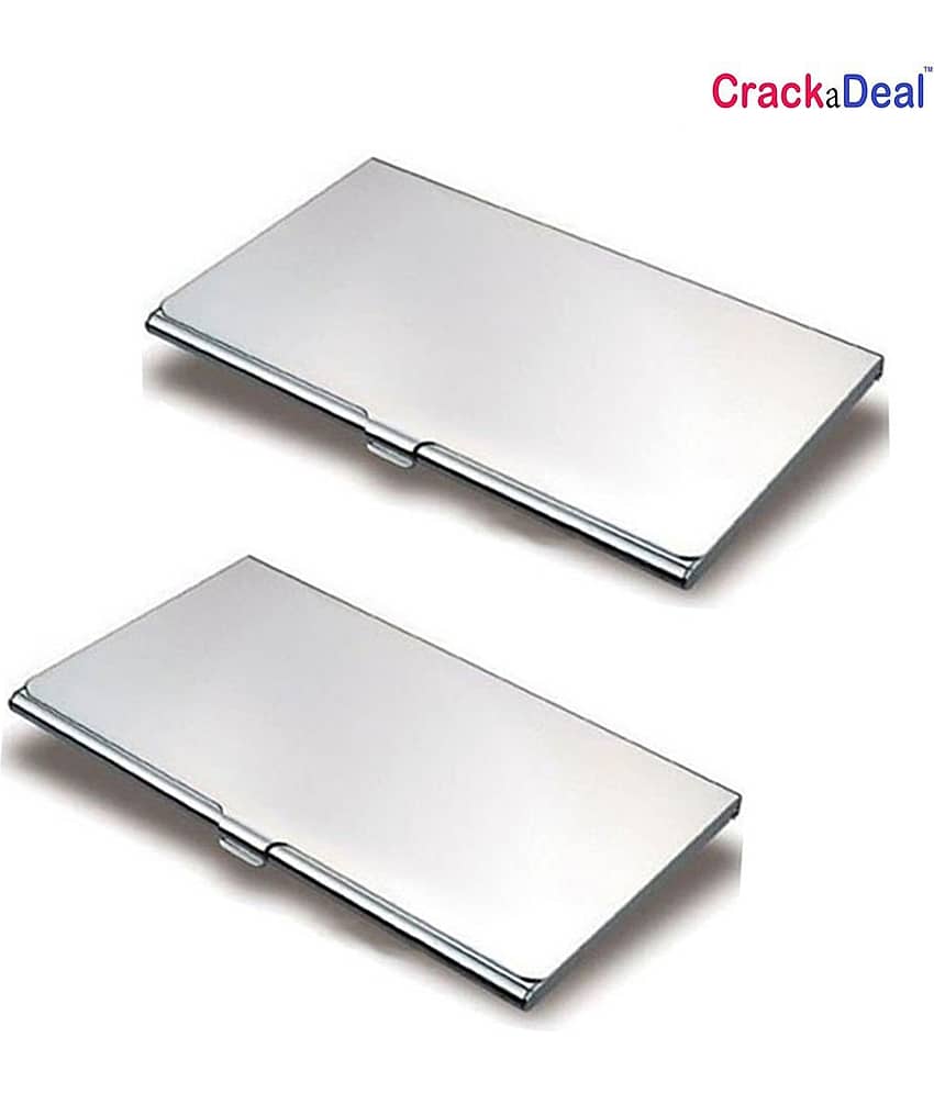 Stealodeal Steel Card Holder ( Pack 2 ) - Stationery | Buy online on ZillyBuy