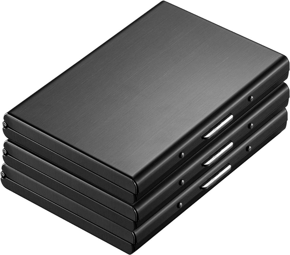     			Stealodeal Steel Card Holder ( Pack 3 )