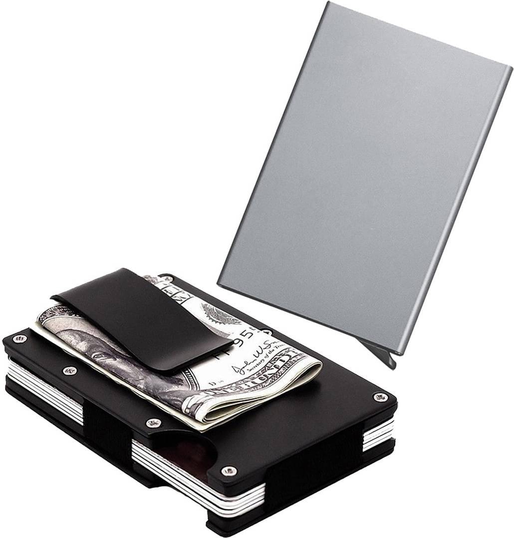     			Stealodeal Steel Card Holder ( Pack 2 )