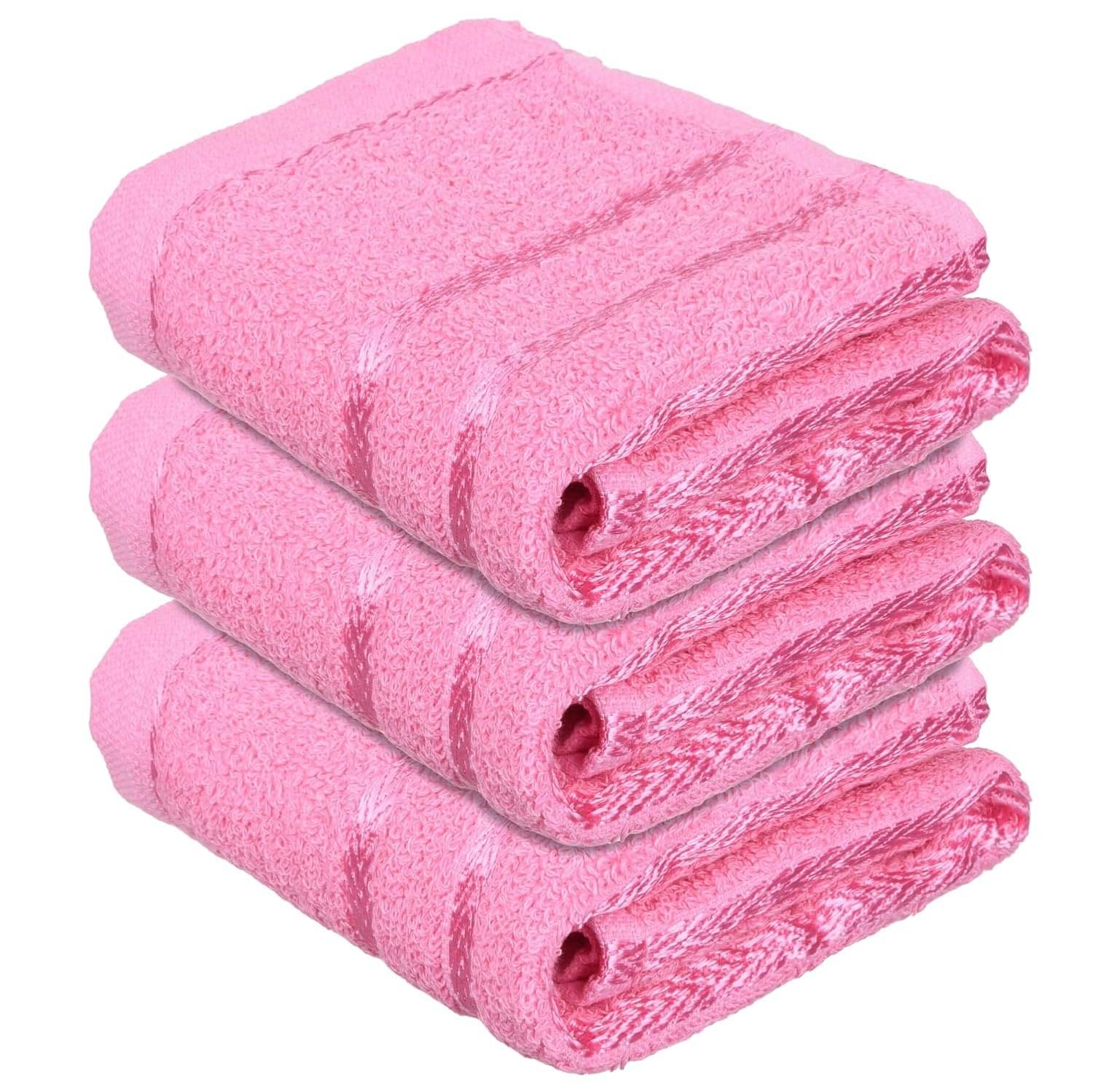 Swadesi E Shop Pack of 3 Cotton 351-400 -GSM Hand Towel ( Assorted ) Swadesi E Shop Pack of 3 Cotton 351-400 -GSM Hand Towel ( Assorted )