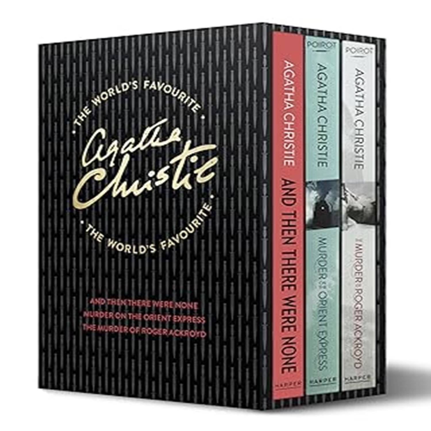    			The World's Favourite: And Then There Were None, Murder on the Orient Express, The Murder of Roger Ackroyd Paperback – Box set, 16 March 2016