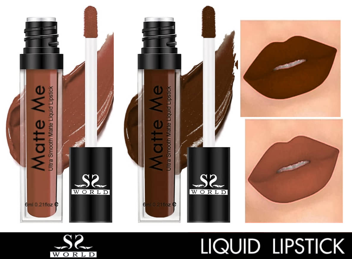 ssworld Brown Matte Lipstick 6