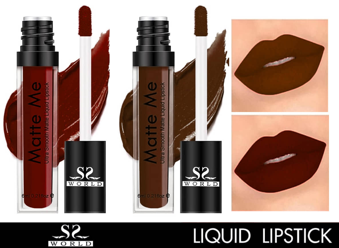 ssworld Brown Matte Lipstick 6