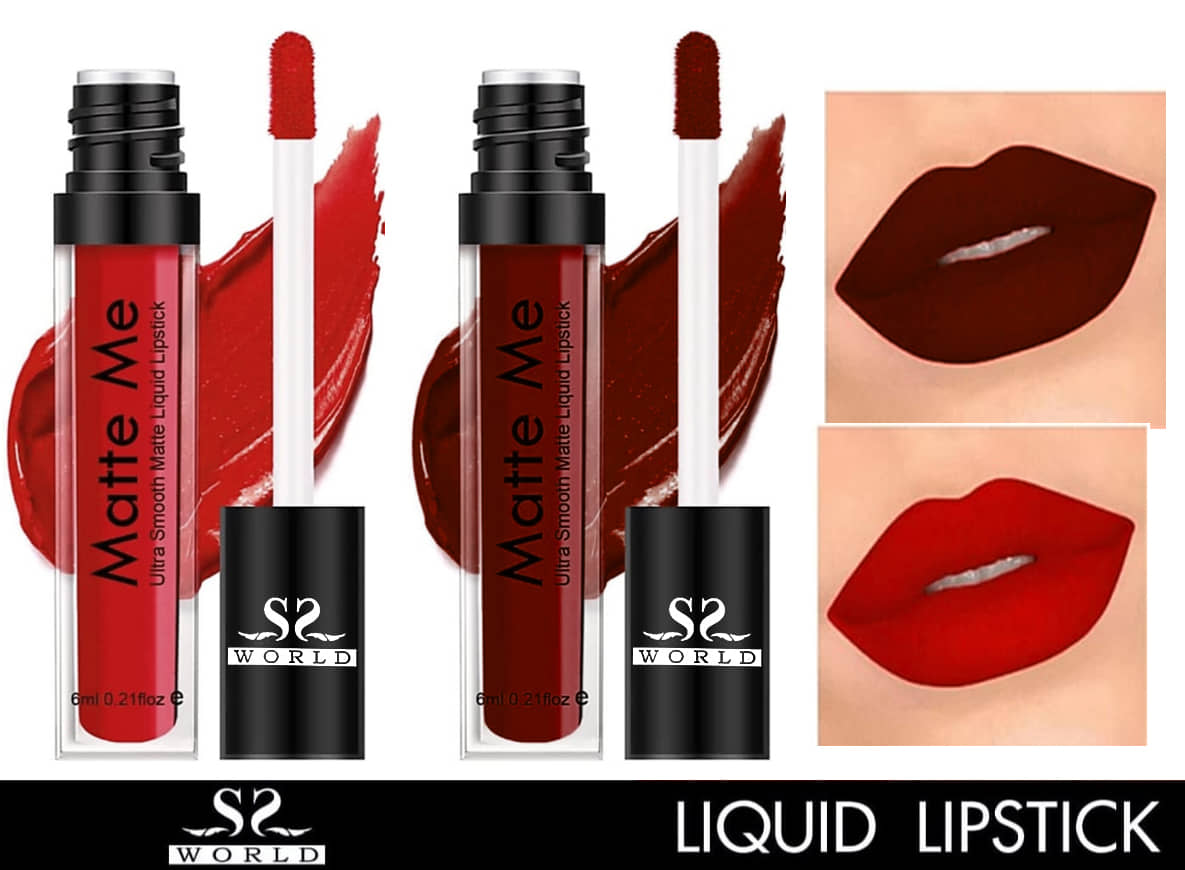 ssworld Cherry Matte Lipstick 6
