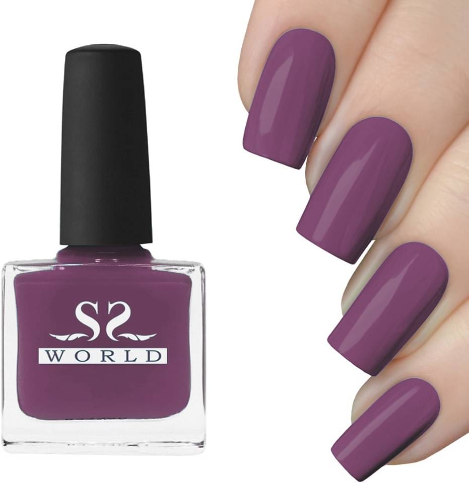     			ssworld Mauve Orchid Nail Polish 15 ( Pack of 1 )