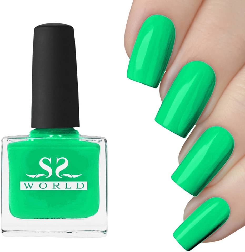 ssworld Bleu Allure Nail Polish 15 ( Pack of 2 )