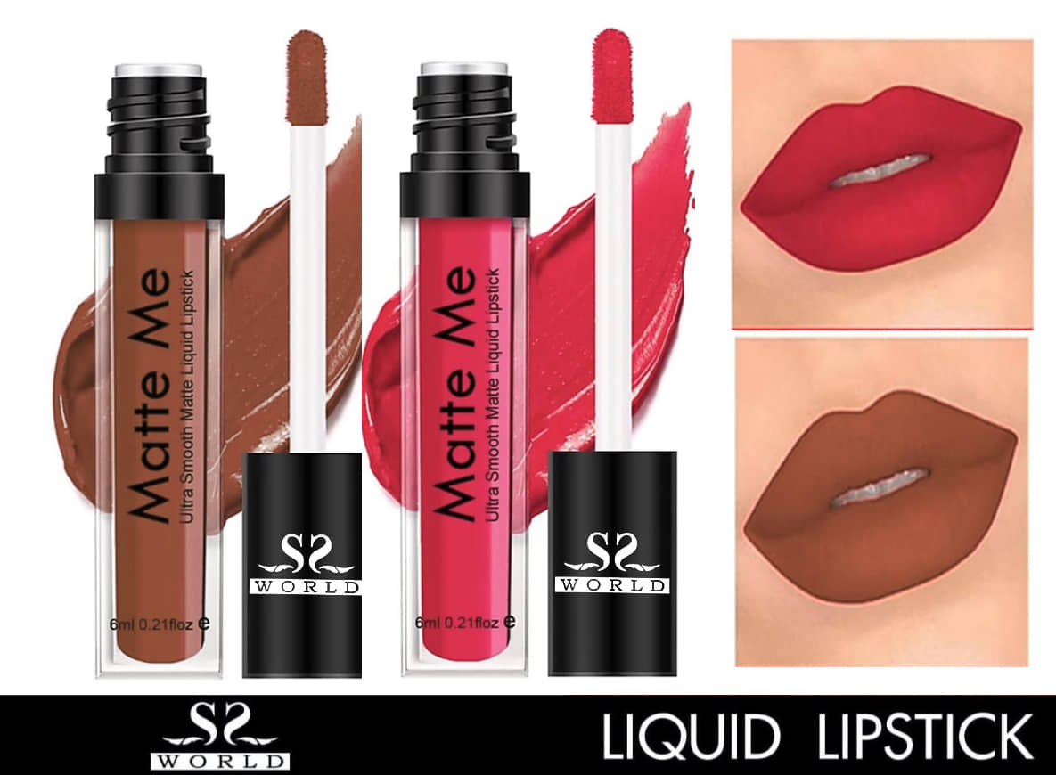 ssworld Pink Matte Lipstick 6