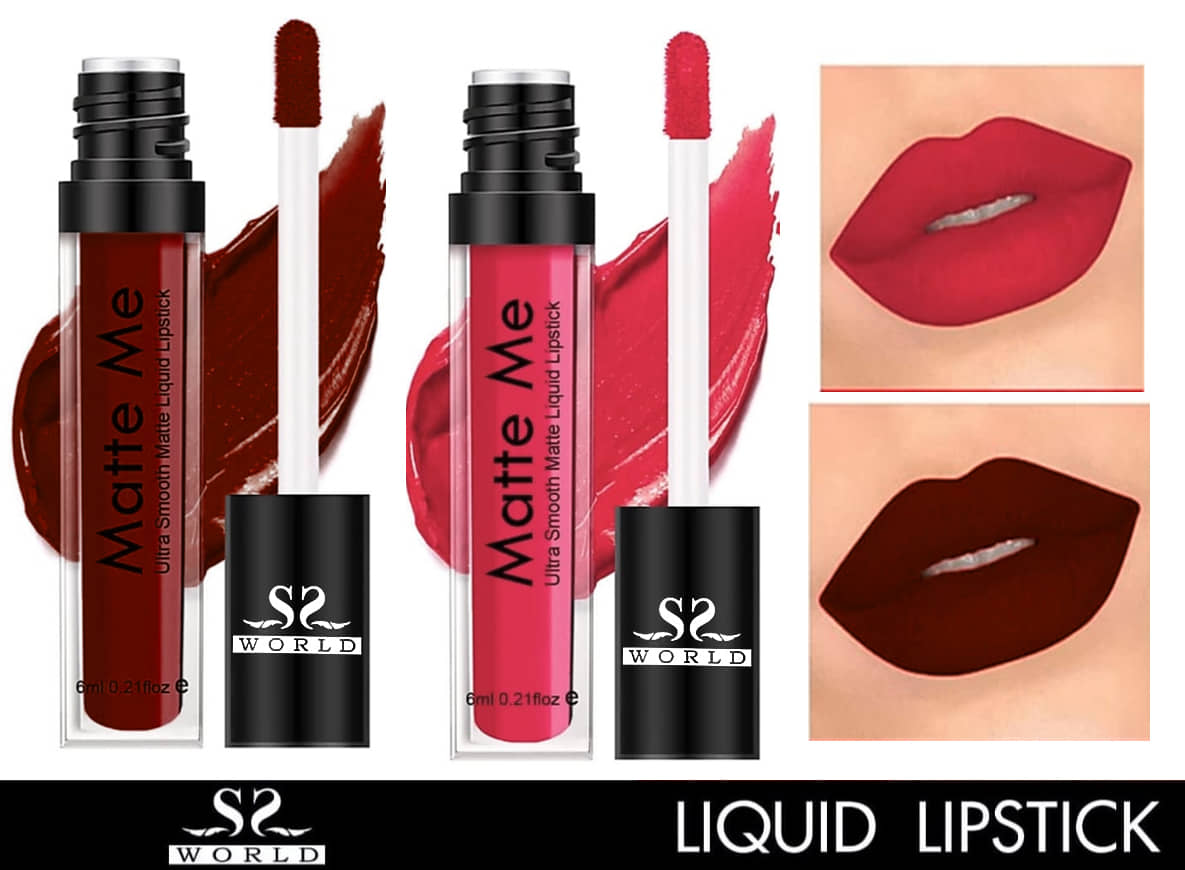 ssworld Pink Matte Lipstick 6