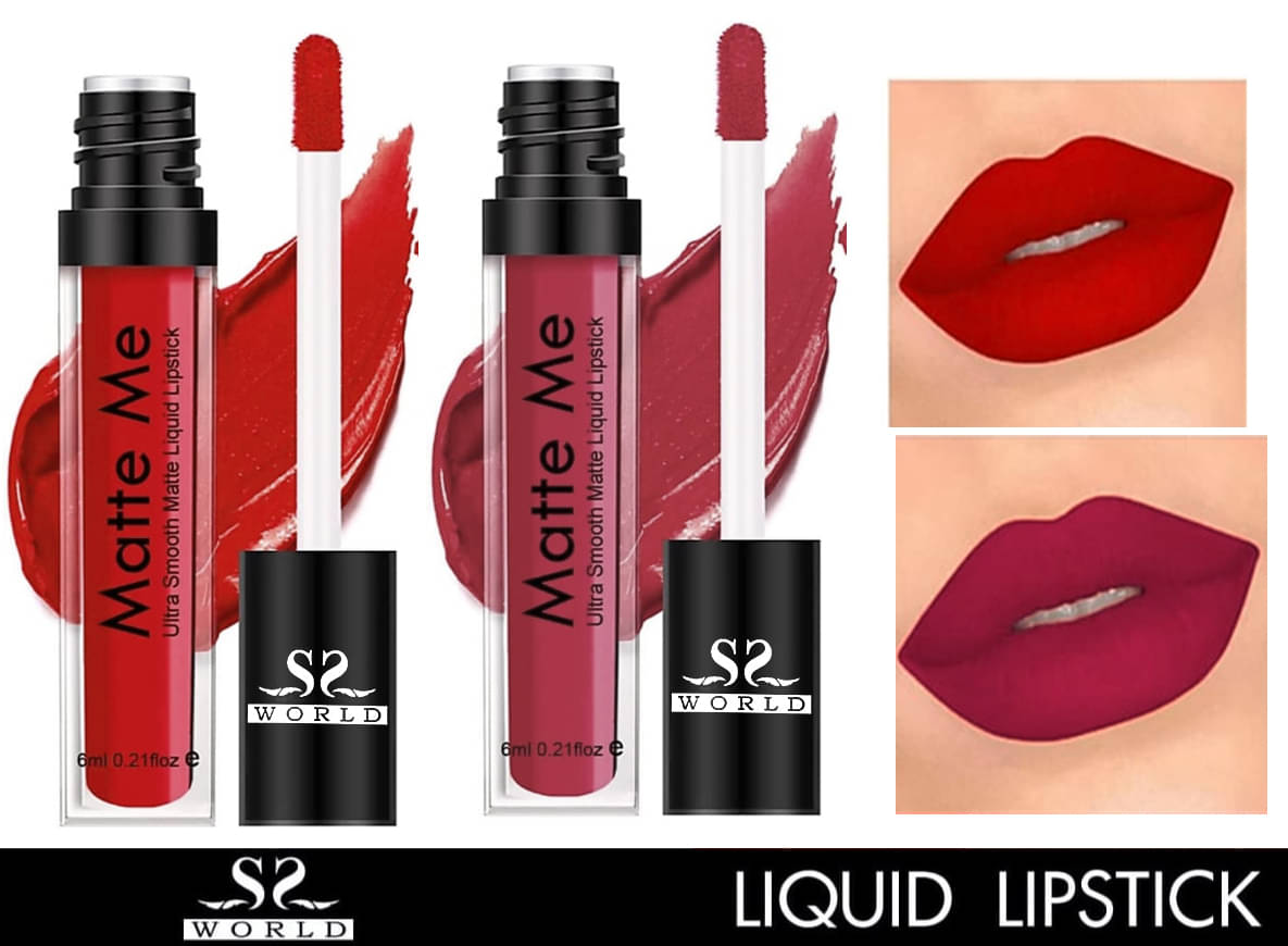    			ssworld Red Matte Lipstick 6