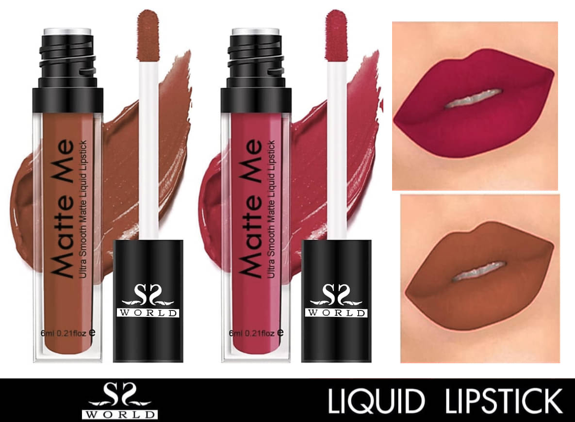     			ssworld Wine Matte Lipstick 6