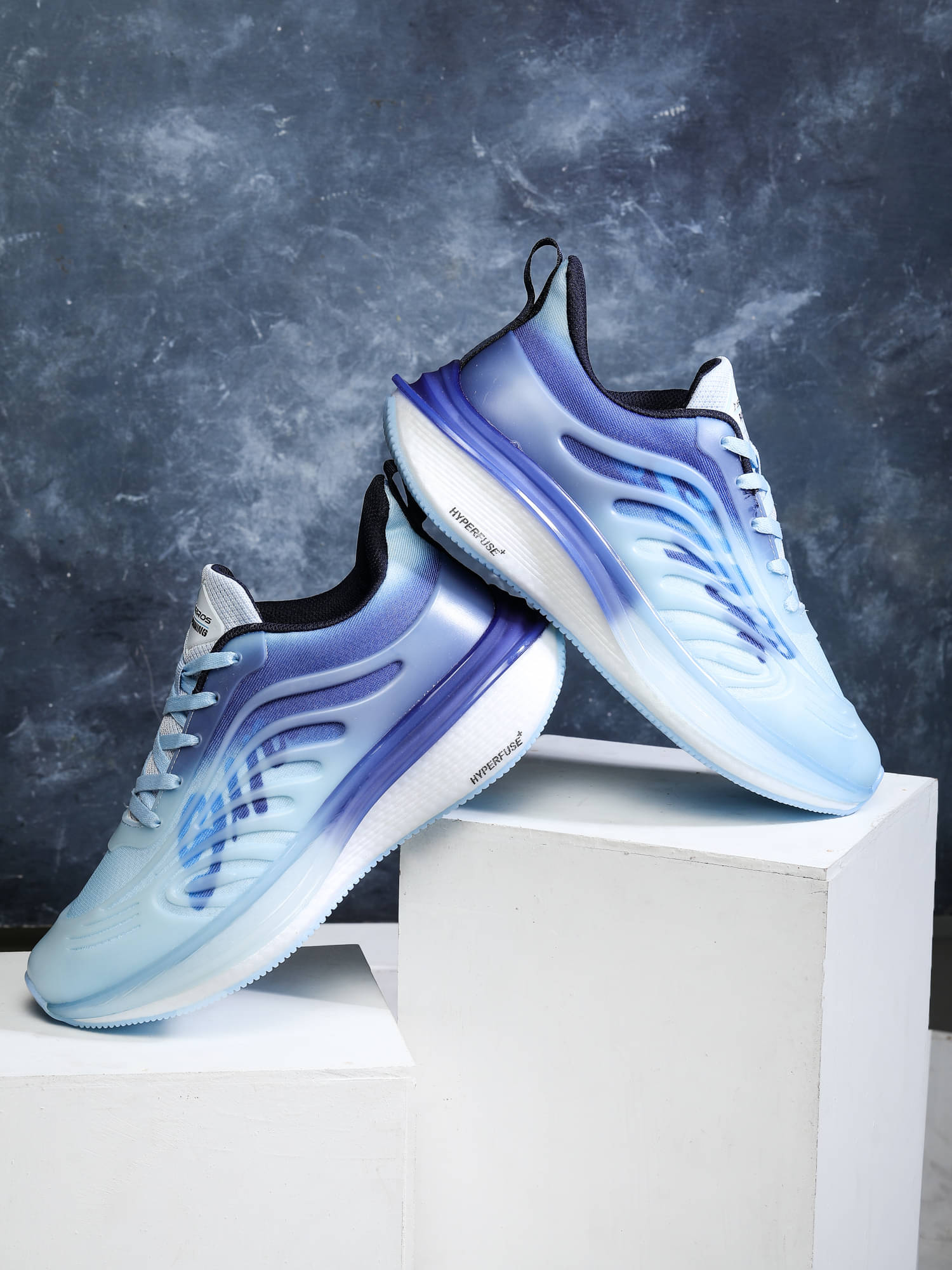     			Abros VIGOR Light Blue Men's Sports Running Shoes