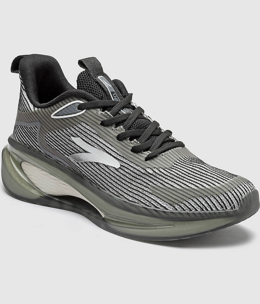 Action Black Men's Sports Running Shoes