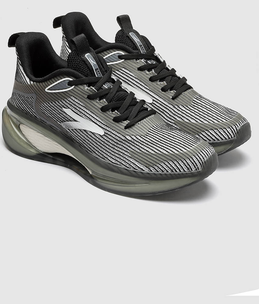 Action Black Men's Sports Running Shoes