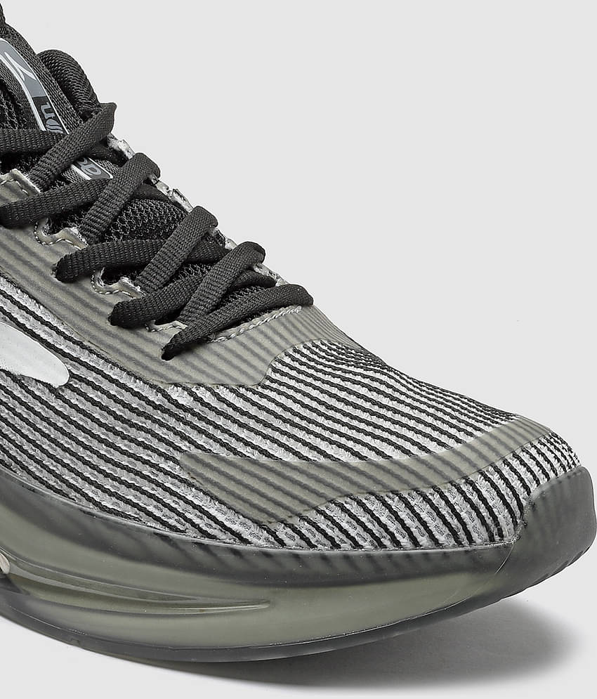 Action Black Men's Sports Running Shoes