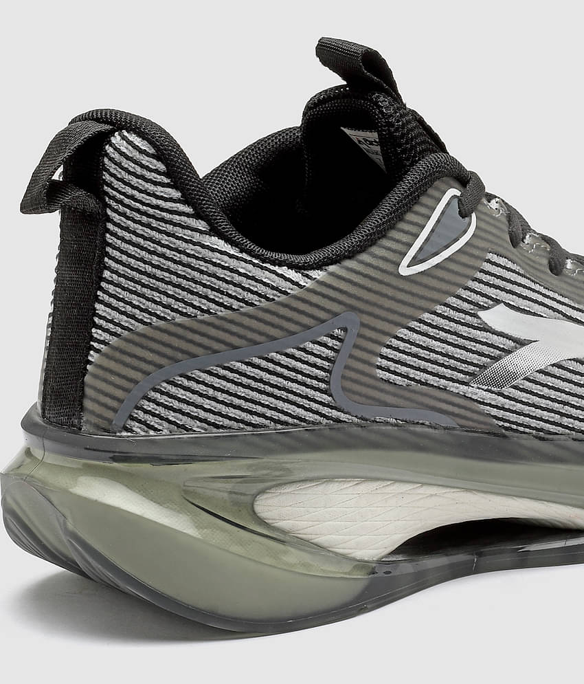 Action Black Men's Sports Running Shoes