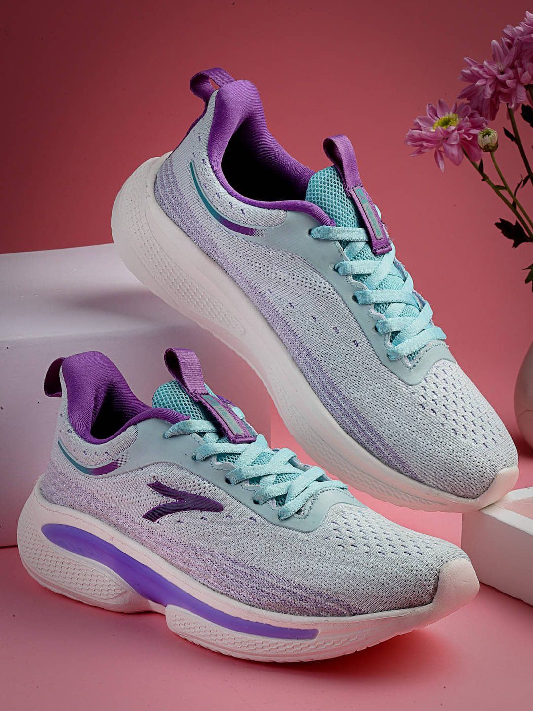 Action - Blue Women's Running Shoes Action - Blue Women's Running Shoes