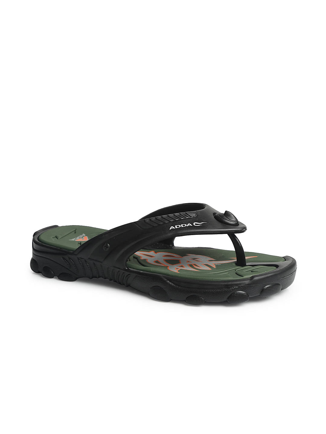     			Adda Olive Men's Thong Flip Flop