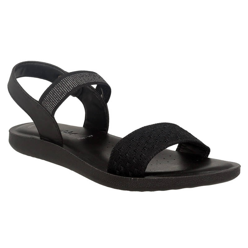     			Aeroblu Black Women's Flats