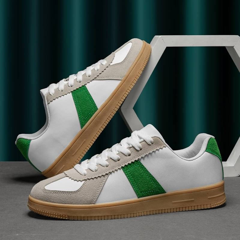     			Asteroid Classics High Quality Men Casual Fashion Sneakers. Green Men's Sneakers