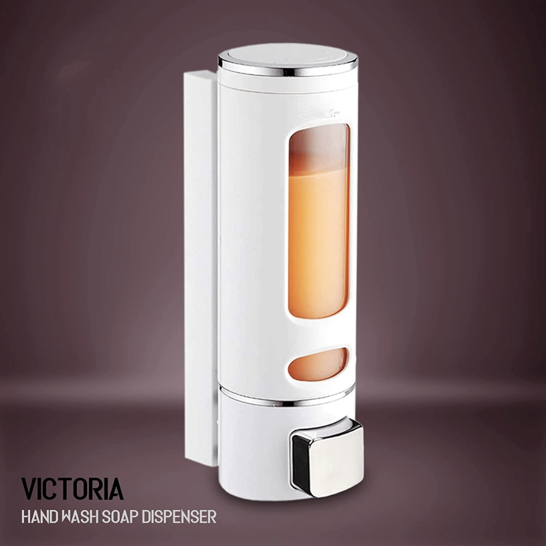 BATHBLISS - Soap Dispenser White Capsule 1pcs
