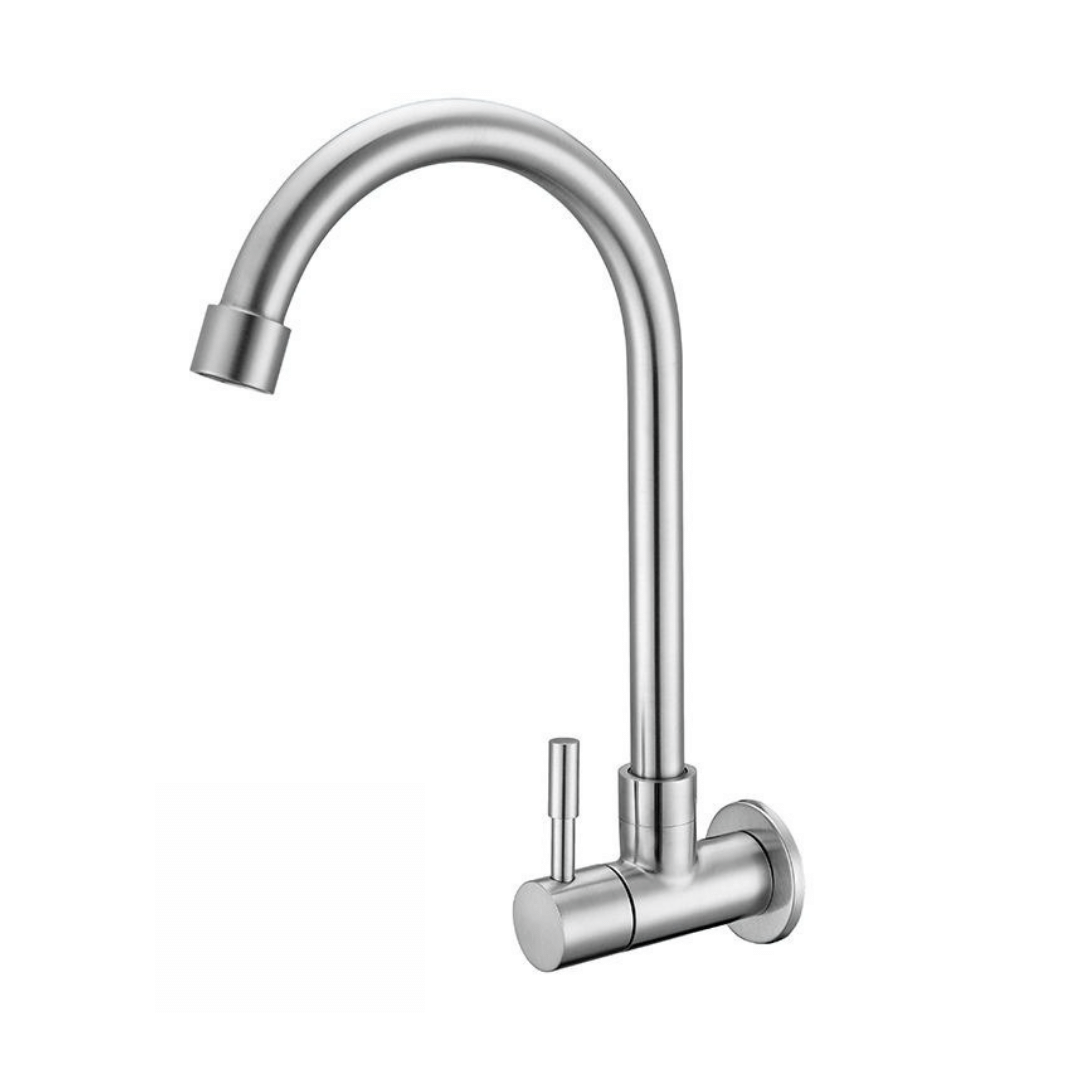 COSWARE ROYAL FULL STEEL SINK COCK TAP (PACK OF 1) Steel Kitchen Sink Tap (Sink Cock) COSWARE ROYAL FULL STEEL SINK COCK TAP (PACK OF 1) Steel Kitchen Sink Tap (Sink Cock)