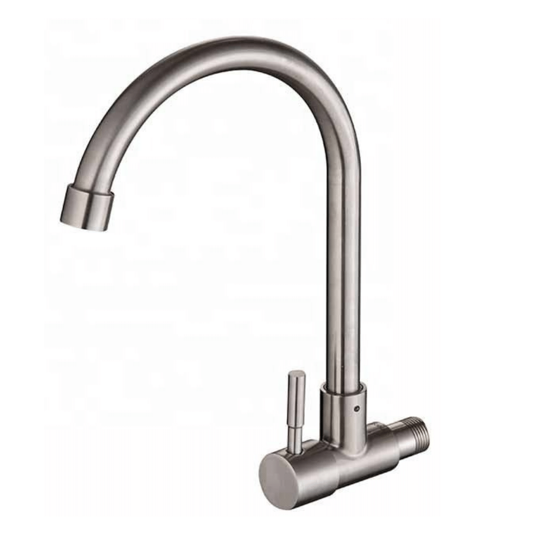     			COSWARE ROYAL FULL STEEL SINK COCK TAP (PACK OF 1) Steel Kitchen Sink Tap (Sink Cock)