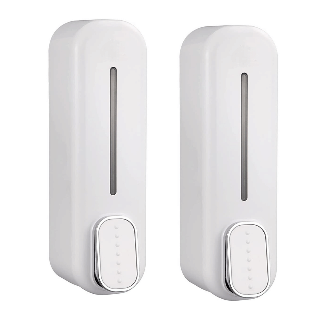 COSWARE - Soap Dispenser White Dolphin 2pcs     			COSWARE - Soap Dispenser White Dolphin 2pcs
