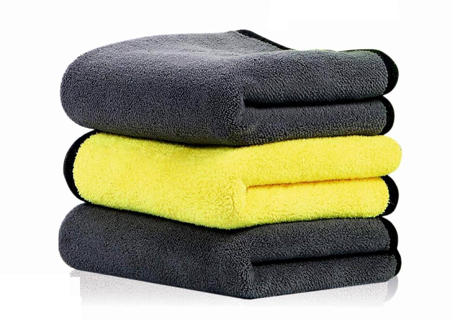 CarFrill Multicolor 800 GSM Microfiber Cloth For Automobile ( Pack of 3 ) CarFrill Multicolor 800 GSM Microfiber Cloth For Automobile ( Pack of 3 )