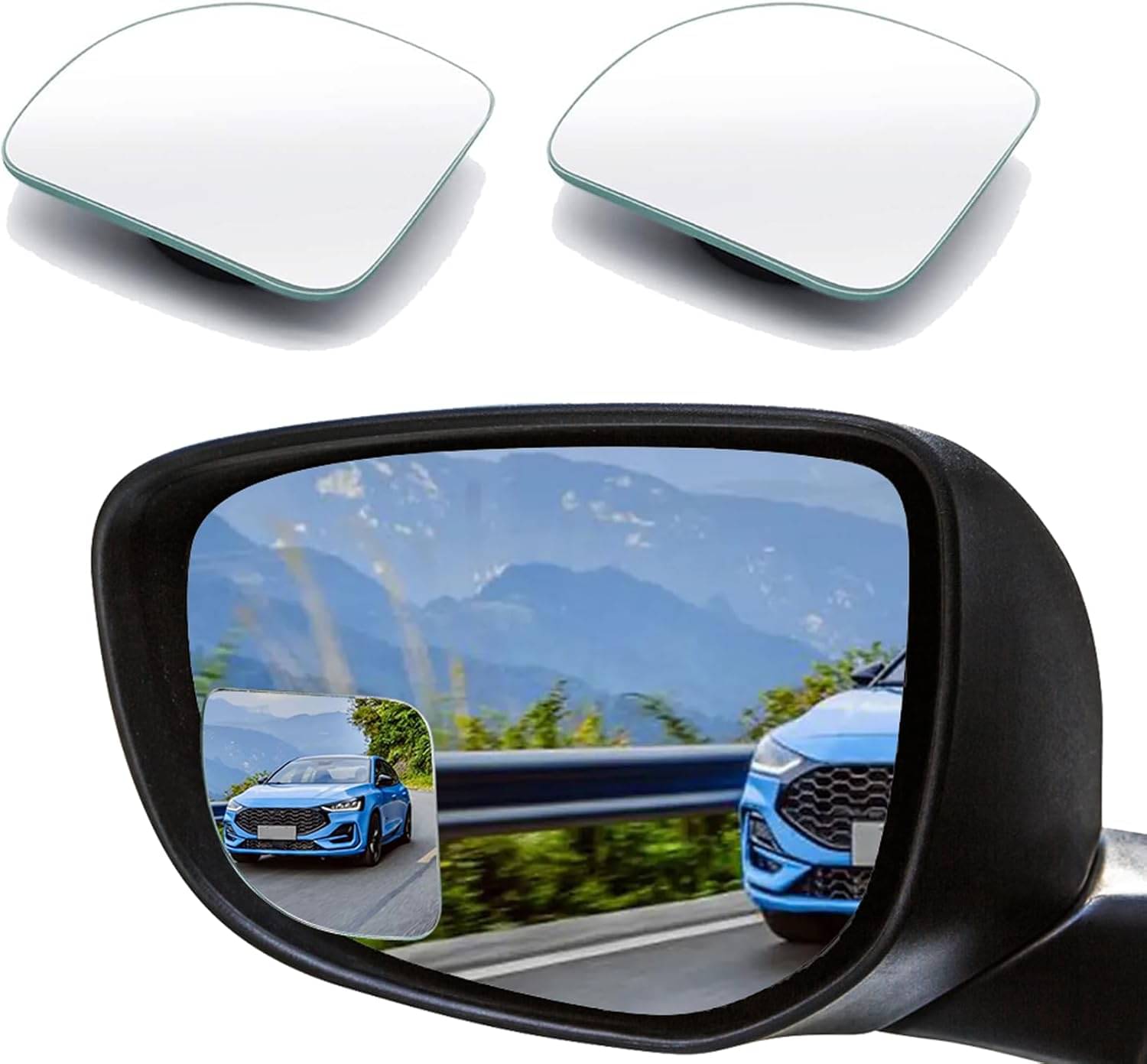     			CarFrill Side Mirror Visor Assorted Set of 2