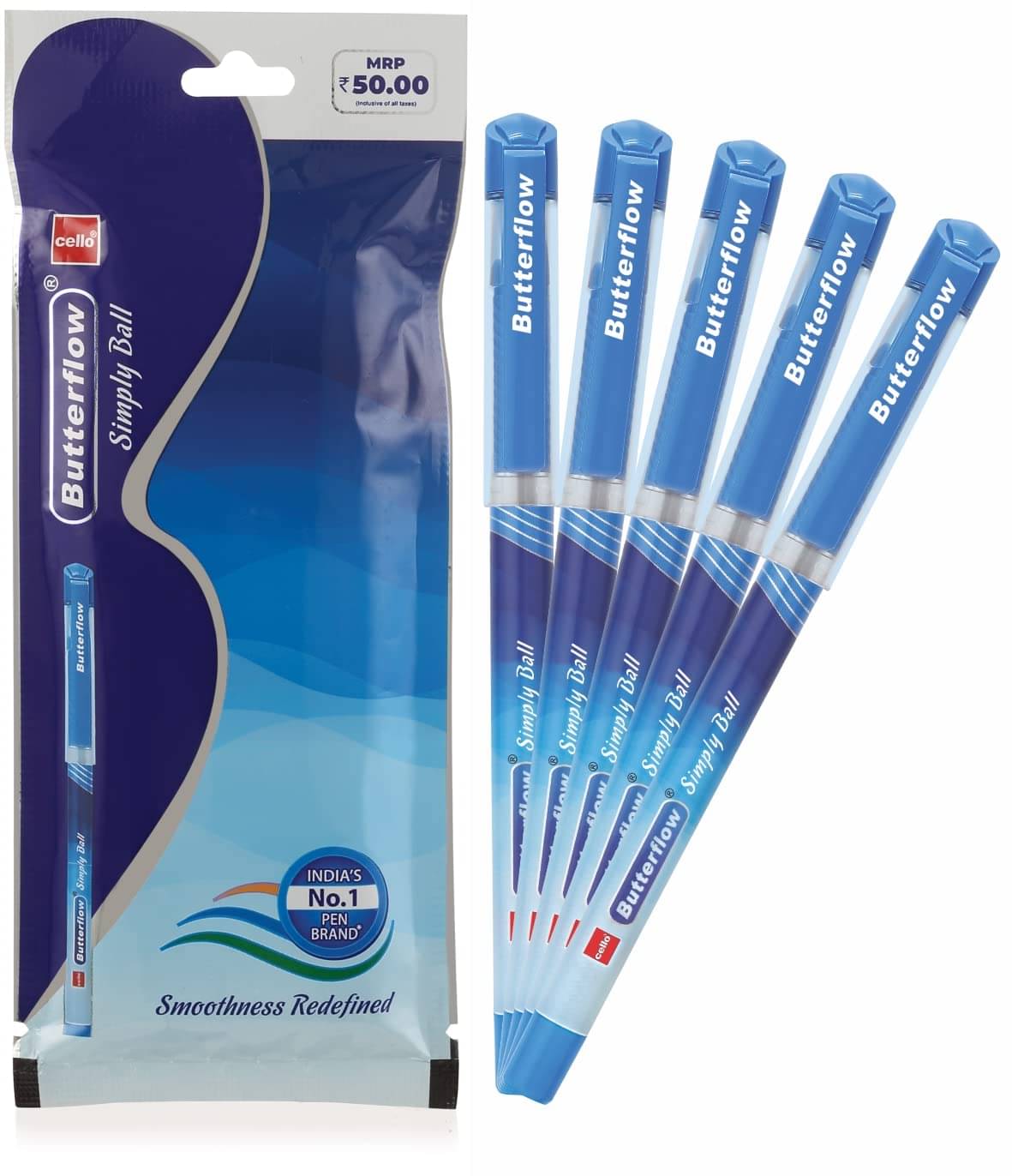     			Cello Butterflow Simply 5-Ct (Pack of 8)